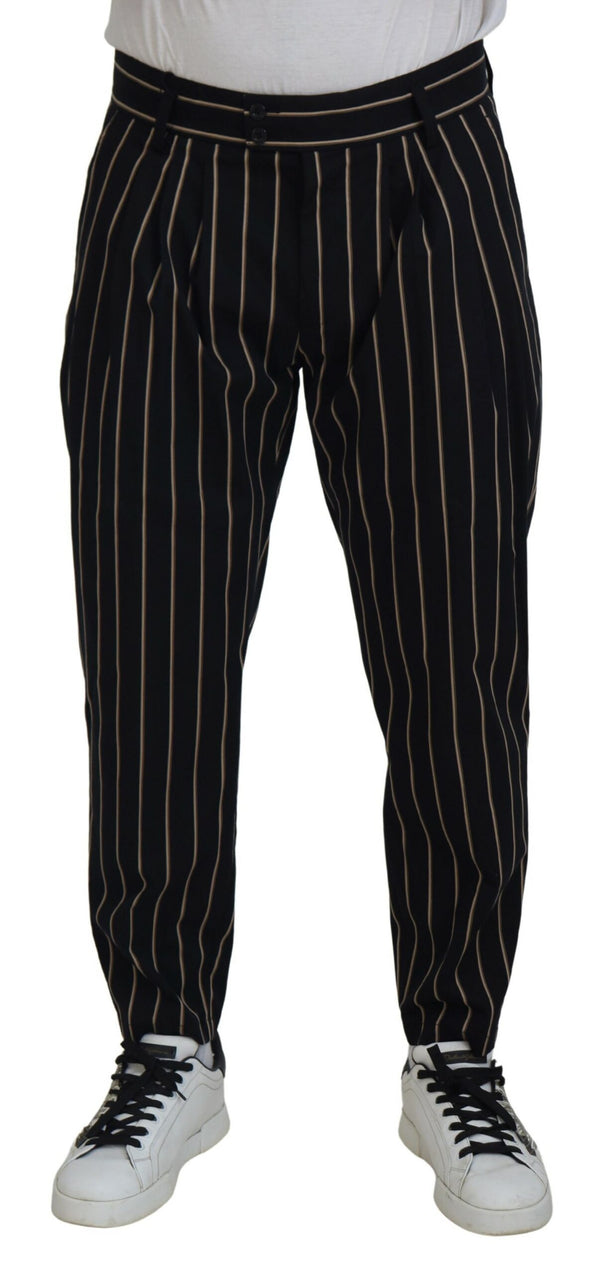 Dolce & Gabbana 73% Cotton chino in black