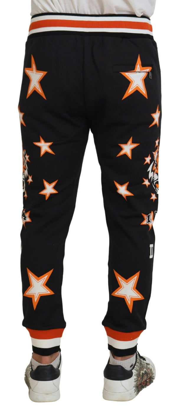 Dolce & Gabbana 100% Cotton joggers in black