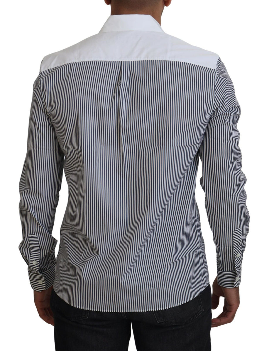Dolce & Gabbana 80% Cotton shirt in gray