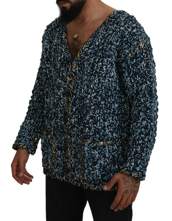 Dolce & Gabbana 5% Elastane cardigan in blue