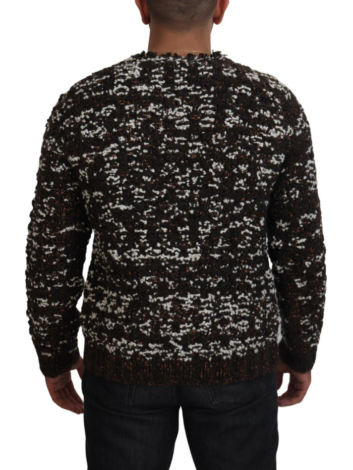 Dolce & Gabbana 45% Wool sweater in bronze — view 2