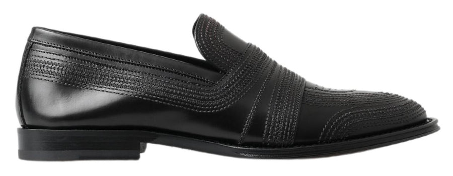 Dolce & Gabbana 100% Leather loafer in black