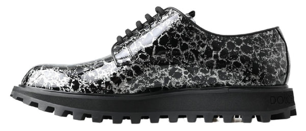 Dolce & Gabbana 100% Leather derby shoe in black