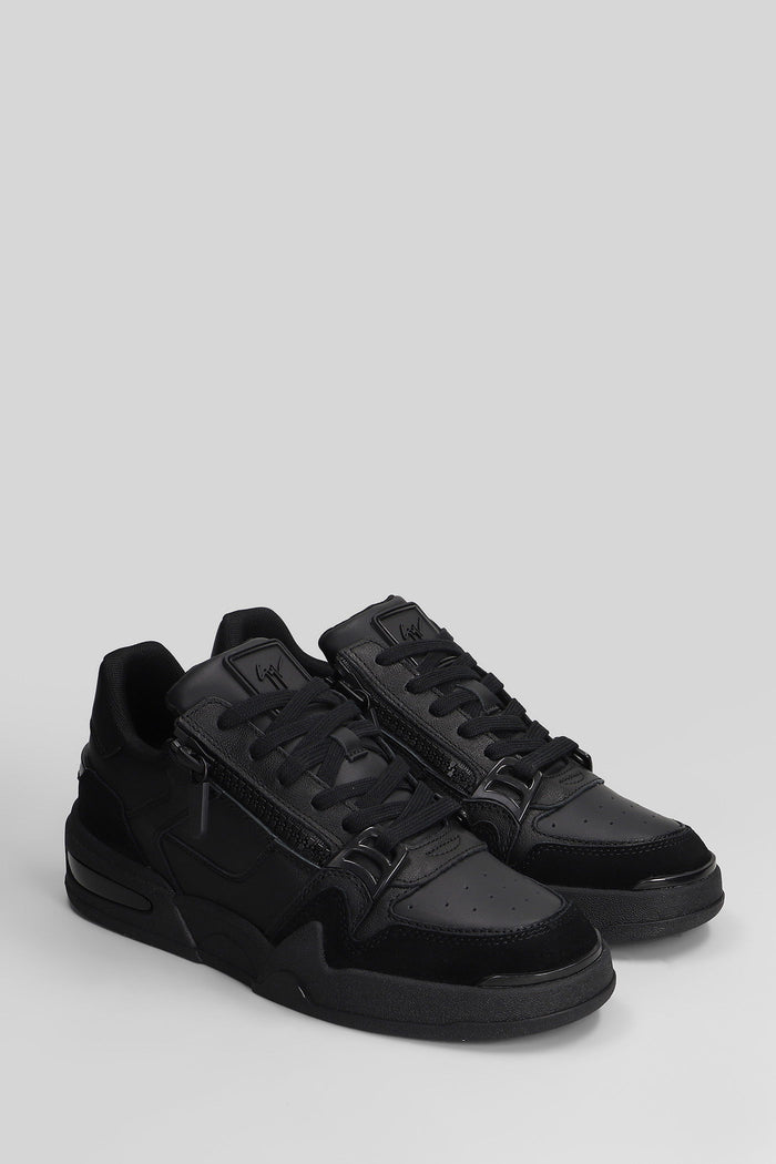 Gz-ghost Sneakers in black suede and leather Scarpe