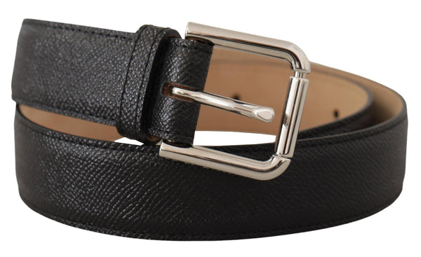 Dolce & Gabbana Leather belt in black