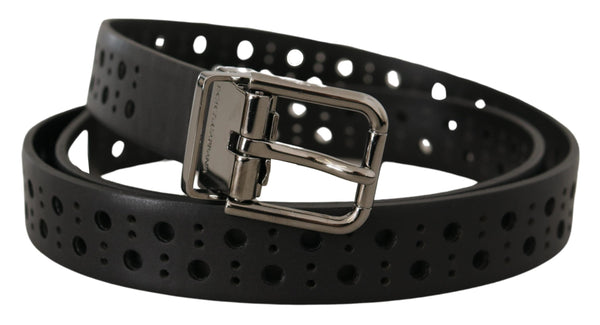 Dolce & Gabbana Leather belt in black