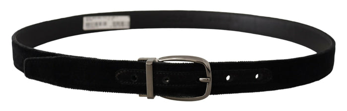 Dolce & Gabbana Velvet belt in black — view 2