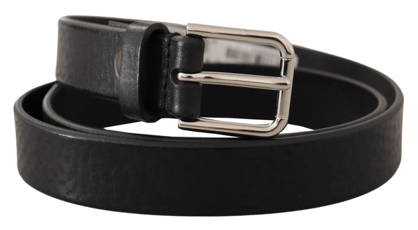 Dolce & Gabbana Leather belt in black