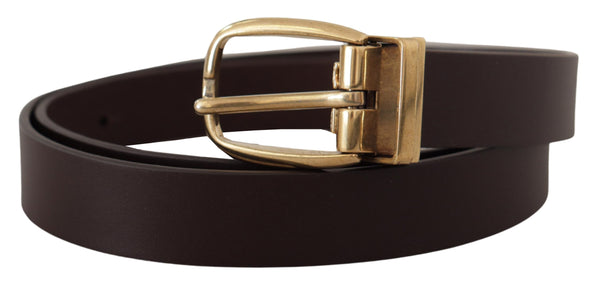 Dolce & Gabbana Leather belt in brown
