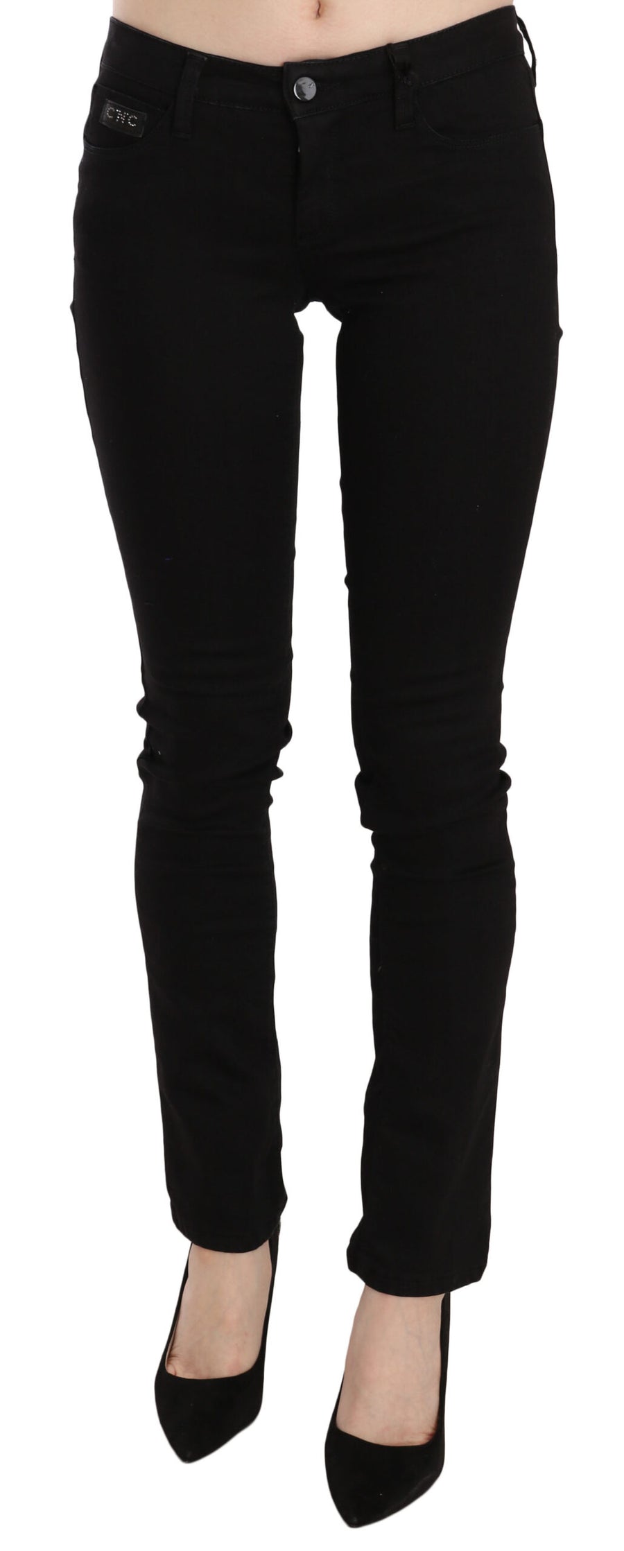 Costume National Cotton jeans in black