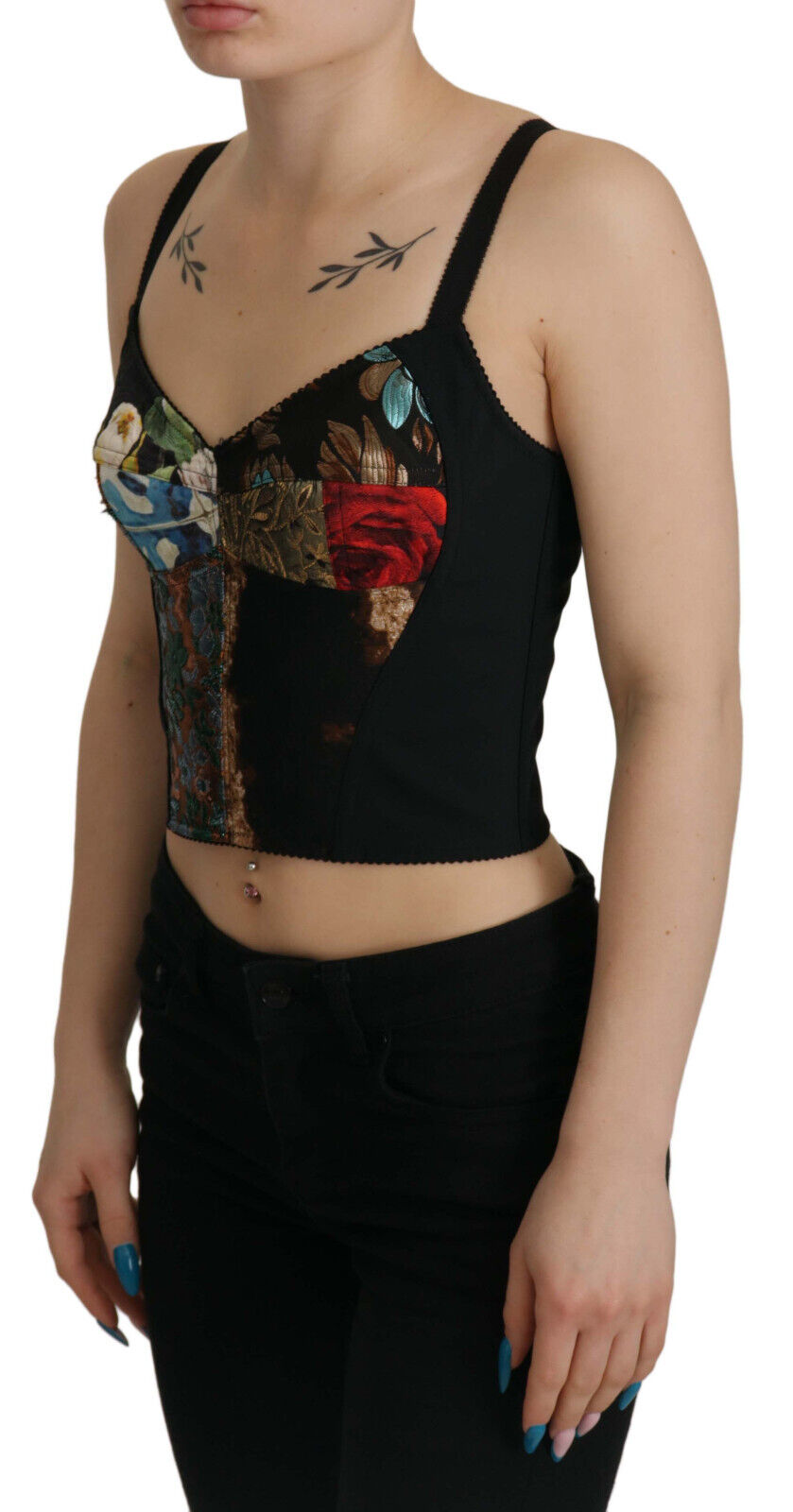 Dolce & Gabbana 10% Cotton tank top in black