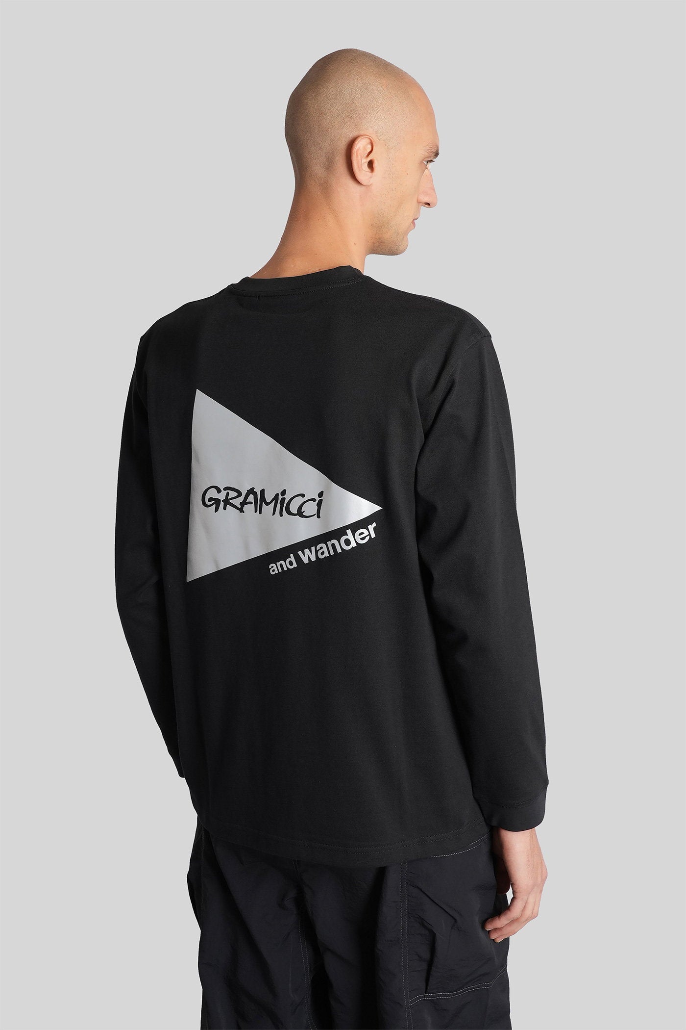 T-Shirt in black cotton Abbigliamento