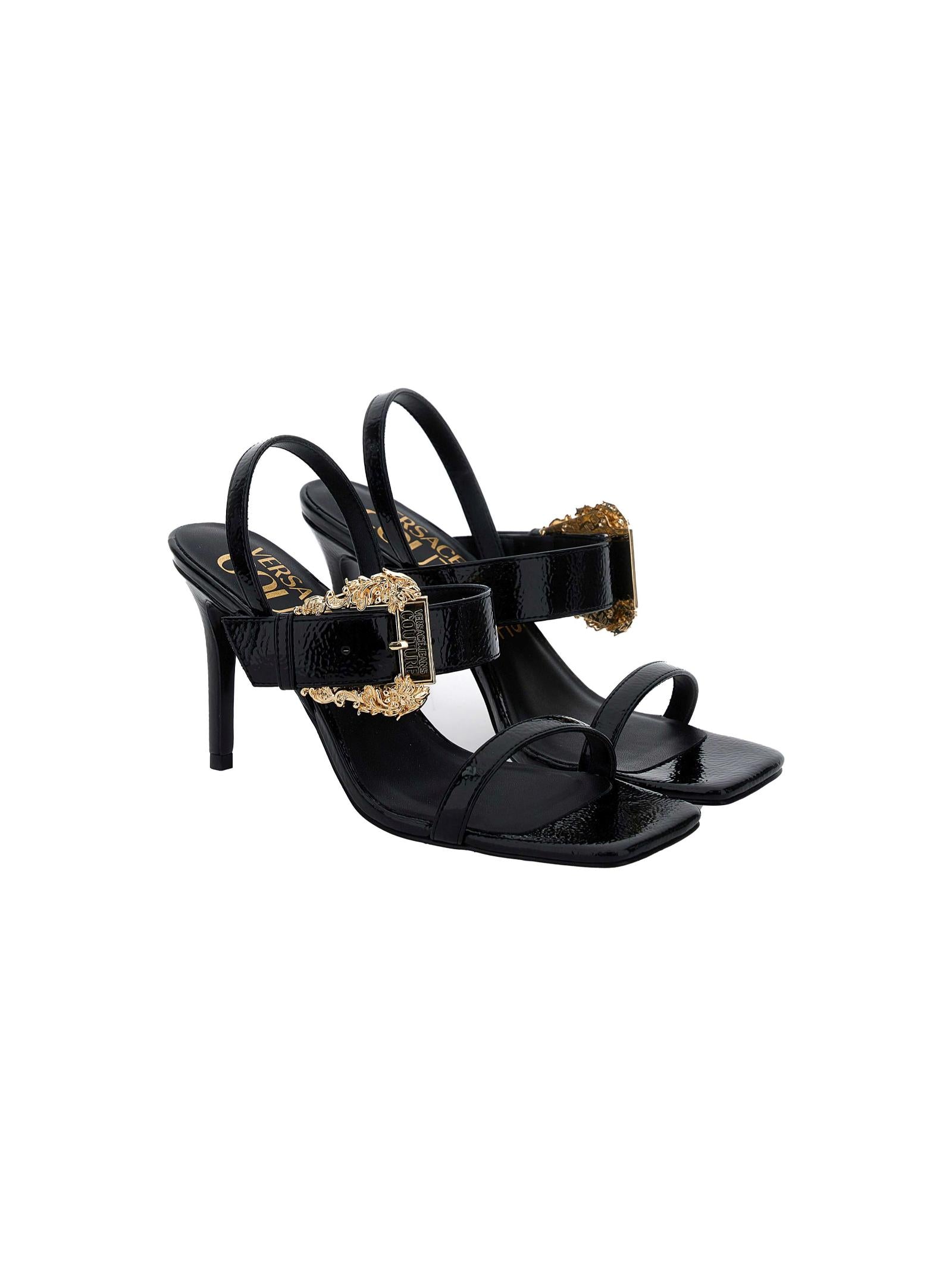 VERSACE JEANS COUTURE Sandals Black