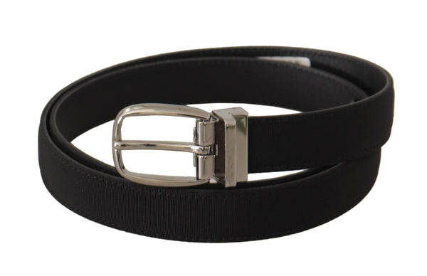 Dolce & Gabbana Canvas belt in black