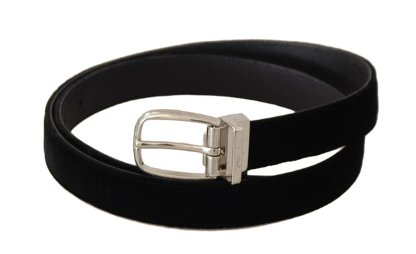 Dolce & Gabbana Velvet belt in black