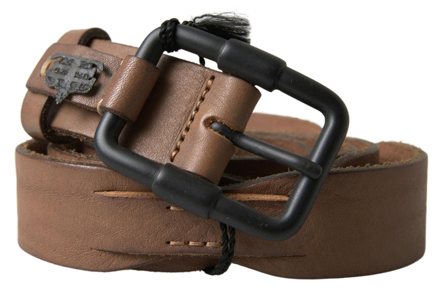 Ermanno Scervino 100% Leather belt in brown