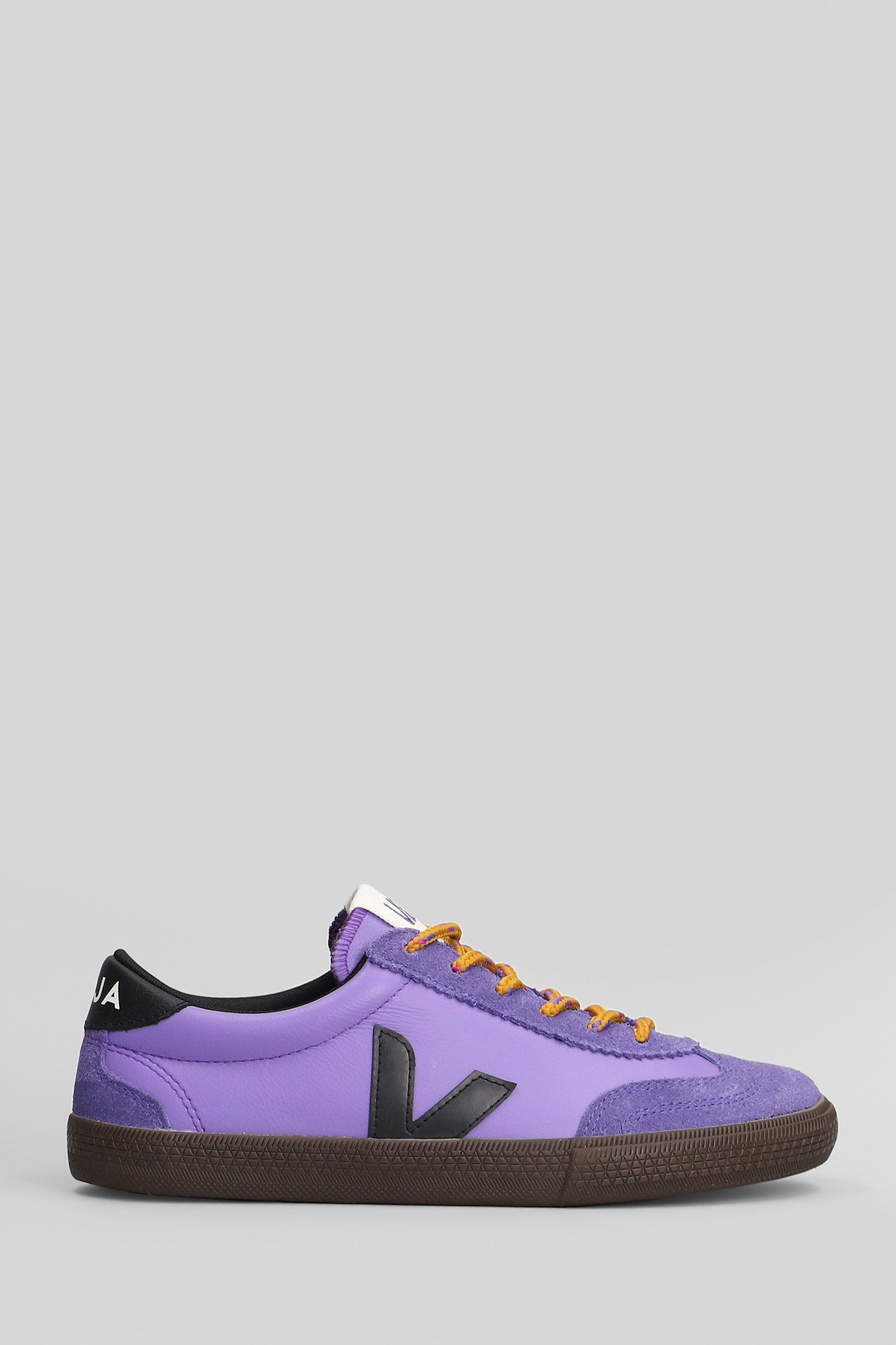Volley O.T Sneakers in Viola leather Scarpe