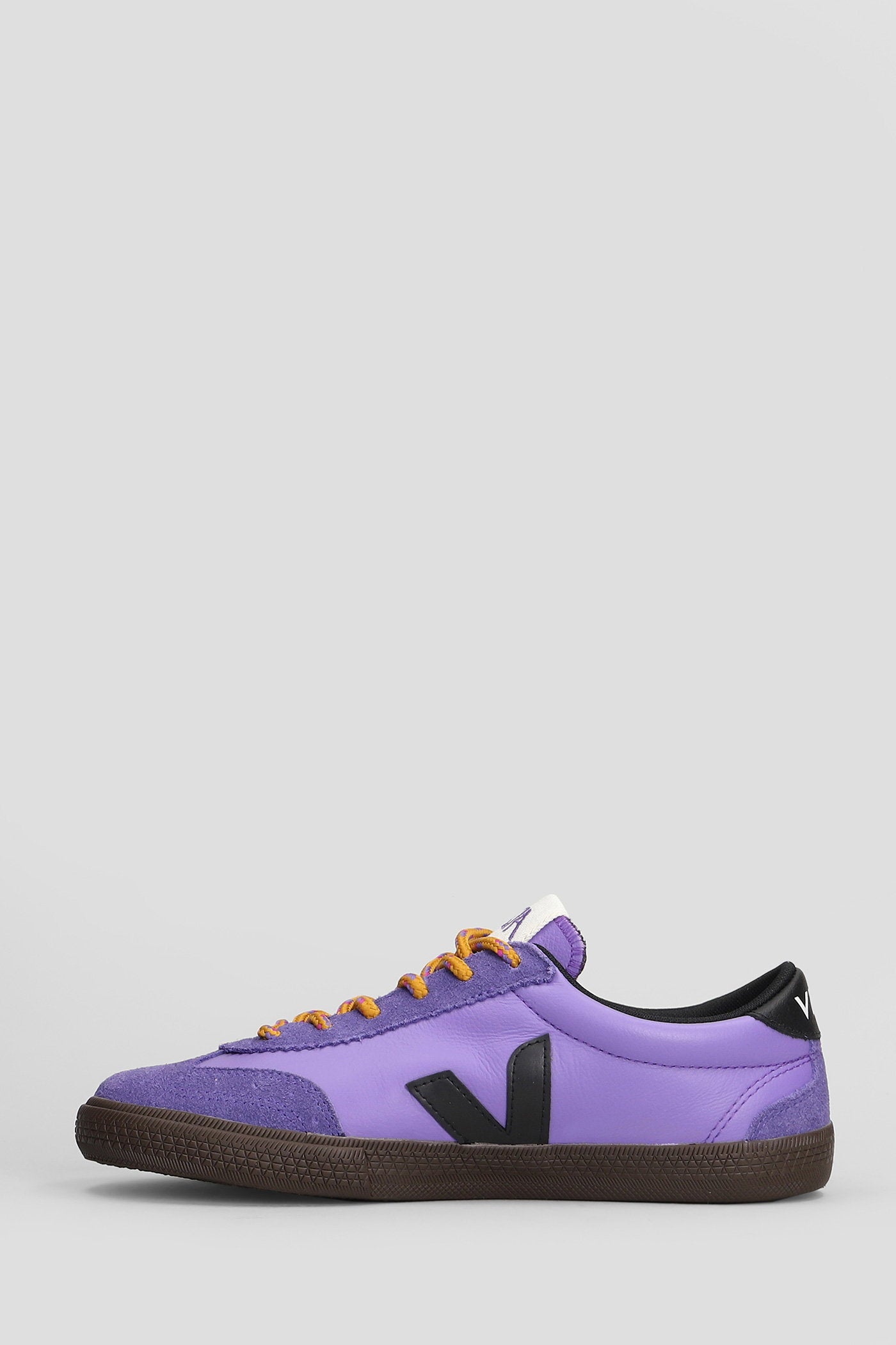 Volley O.T Sneakers in Viola leather Scarpe