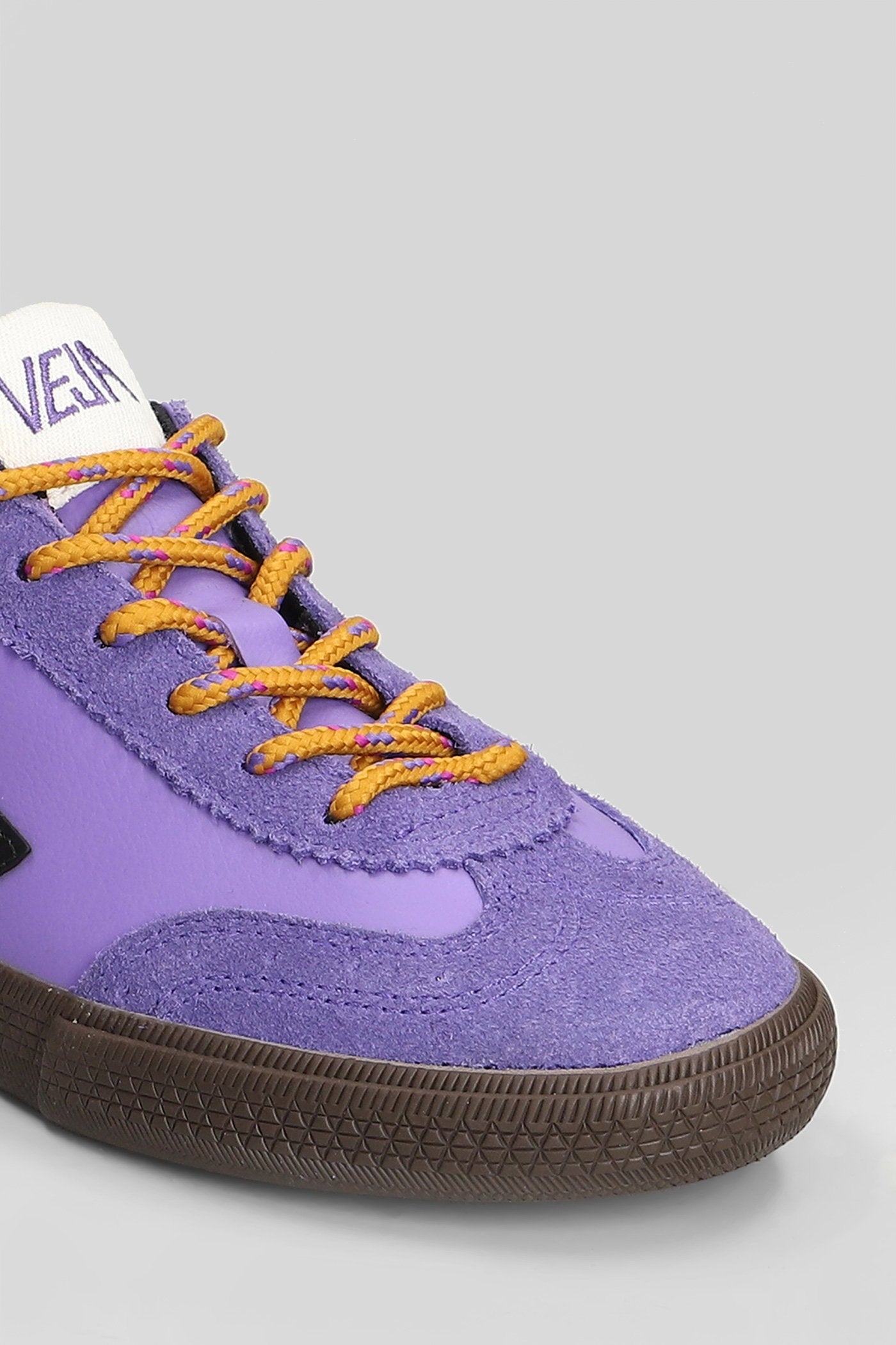 Volley O.T Sneakers in Viola leather Scarpe