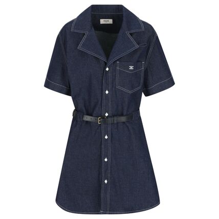 Celine Denim dress in navy