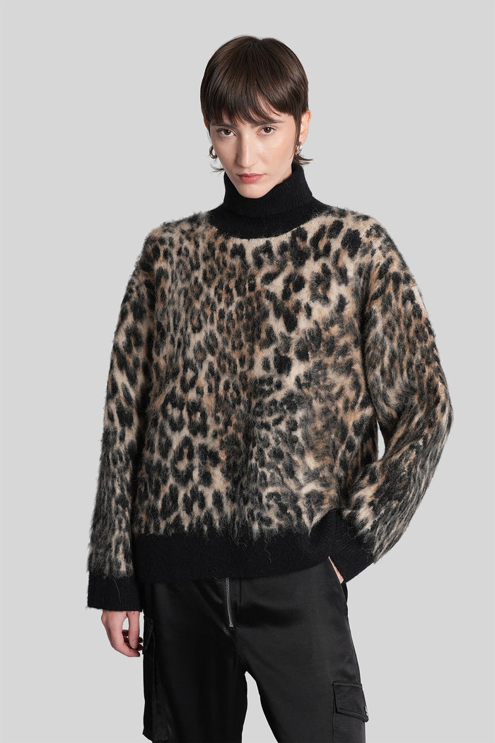 Knitwear in Animalier wool Abbigliamento