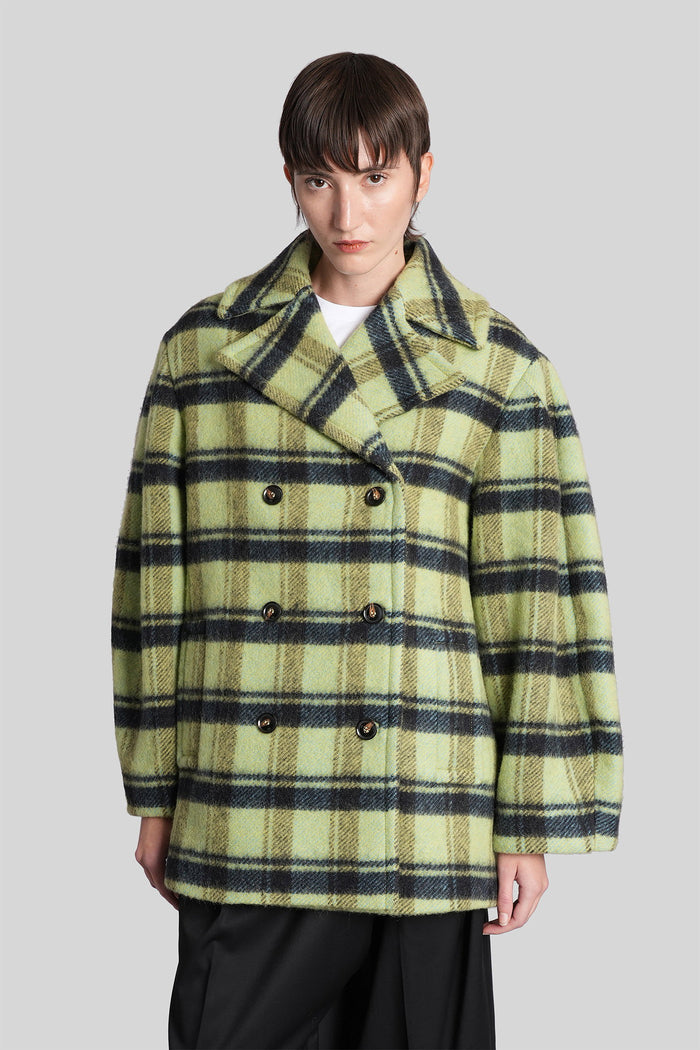 in green wool Abbigliamento