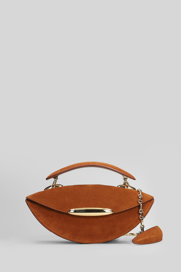 Shoulder Bag In Brown Leather Borse