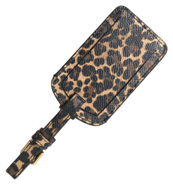 Dolce & Gabbana 100% Leather luggage tag in multicolor