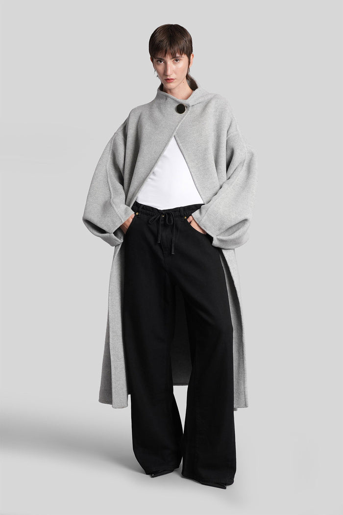 Iris Jeans in black cotton Abbigliamento