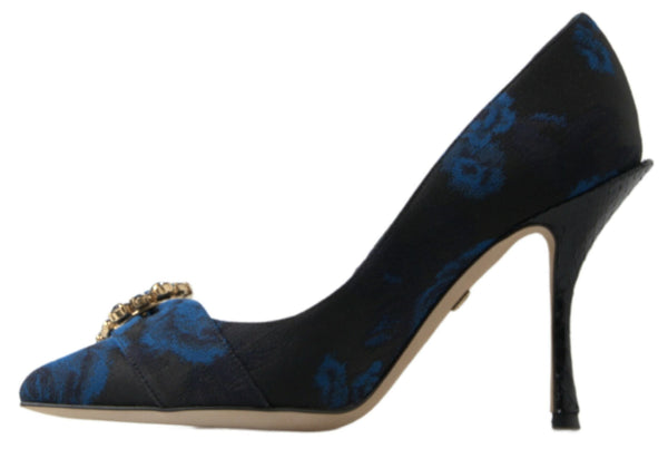 Dolce & Gabbana Elastane heel in blue