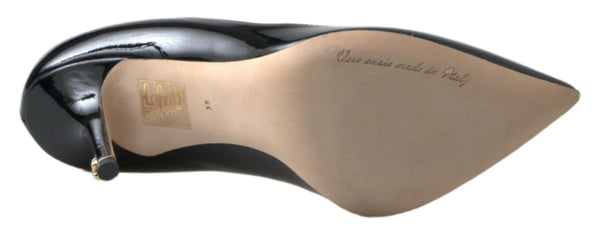 Dolce & Gabbana 100% Leather heel in black