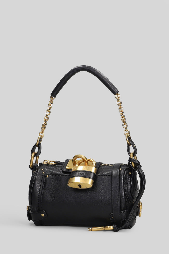 Paddington Shoulder bag in black leather Borse