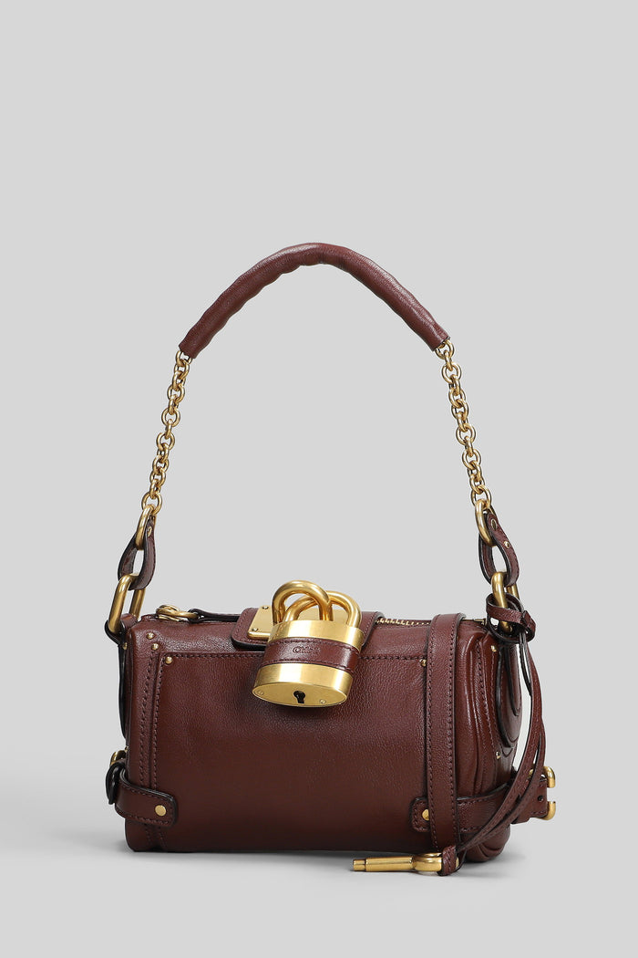 Paddington Shoulder bag in brown leather Borse