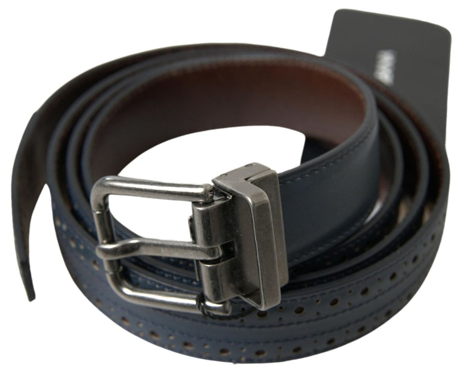 Dolce & Gabbana 100% Leather belt in blue