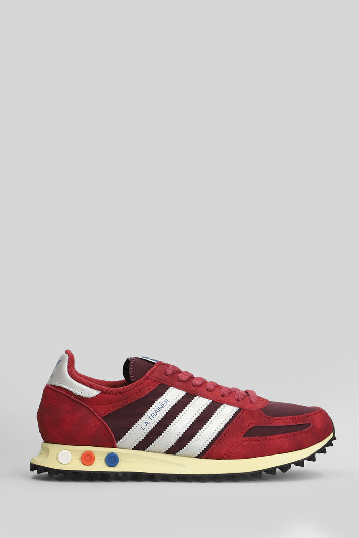 La Trainer Og Sneakers in bordeaux Suede and fabric Scarpe