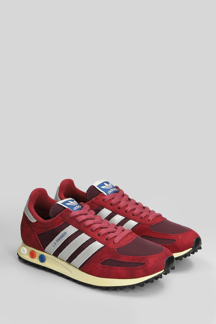 La Trainer Og Sneakers in bordeaux Suede and fabric Scarpe