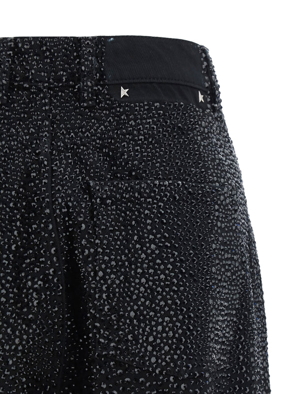 Cotton Pants Kim Black Jean