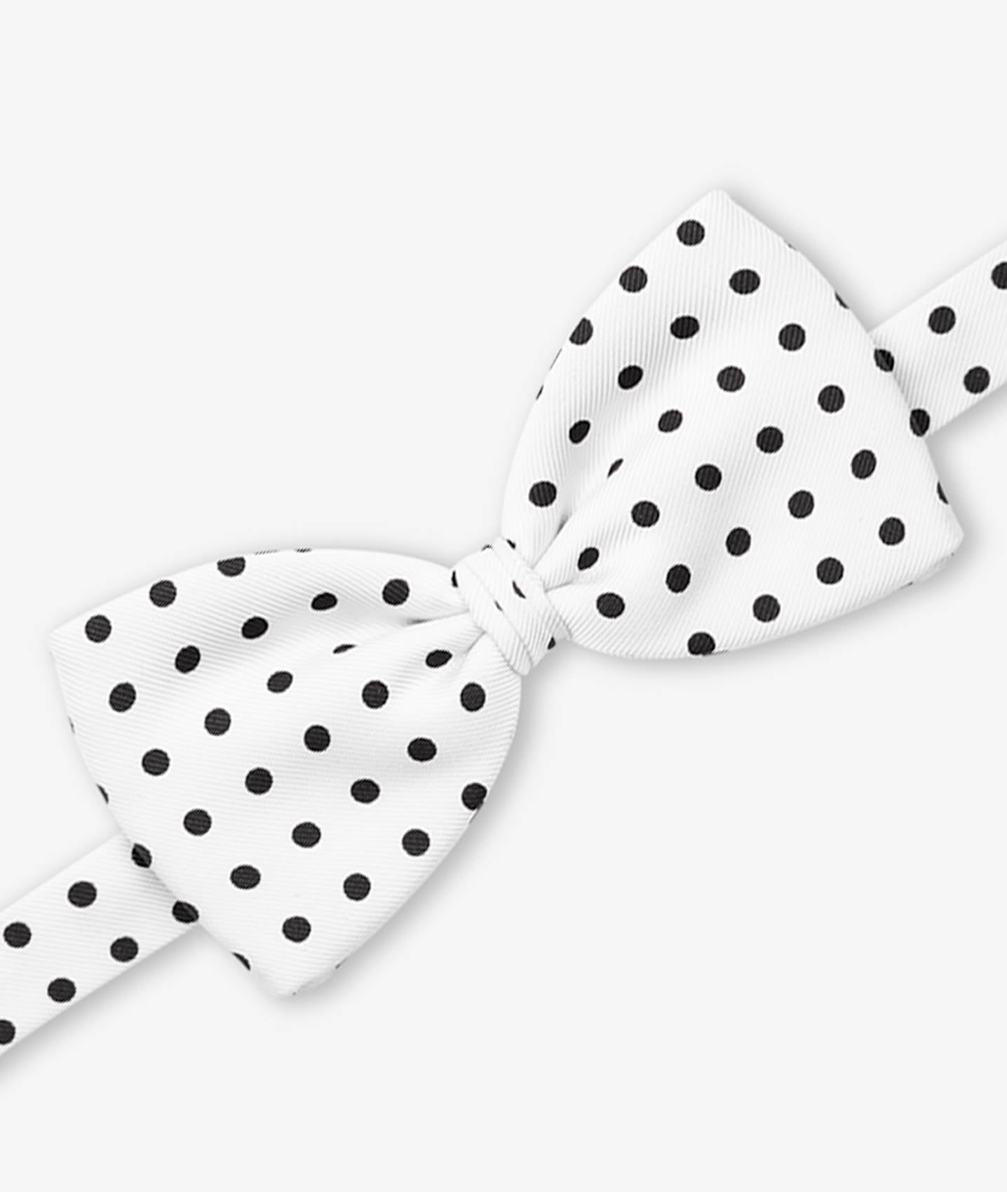 Bow Tie Popping Red Printed