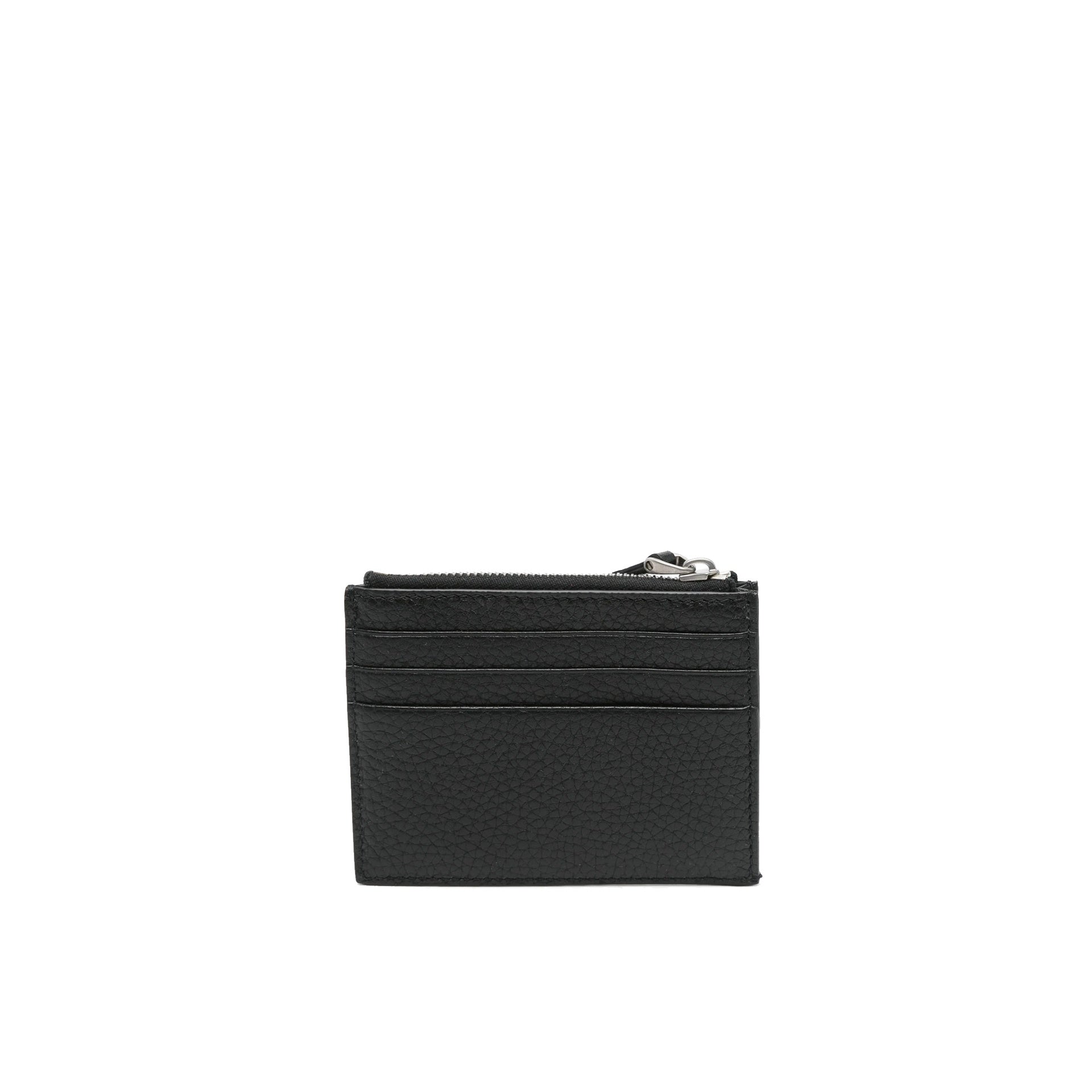 Garavani Leather Card Holder Black Calf