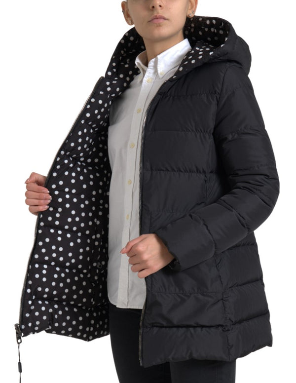 Dolce & Gabbana 100% Polyester down jacket in black