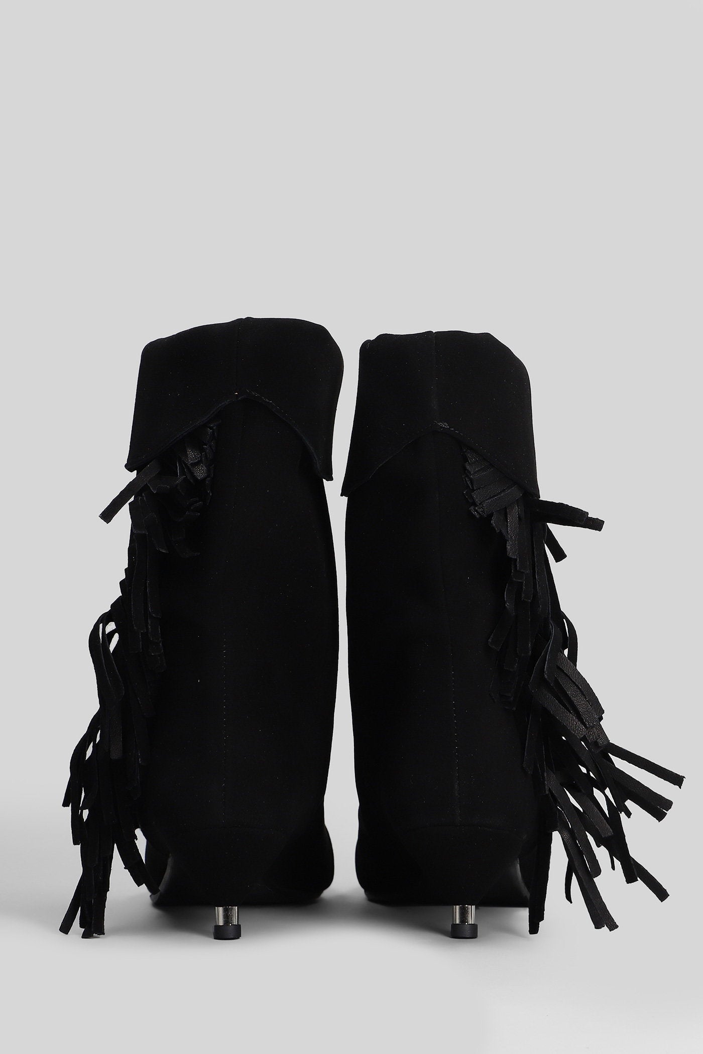 Ariana low heels Ankle boots in black suede Scarpe
