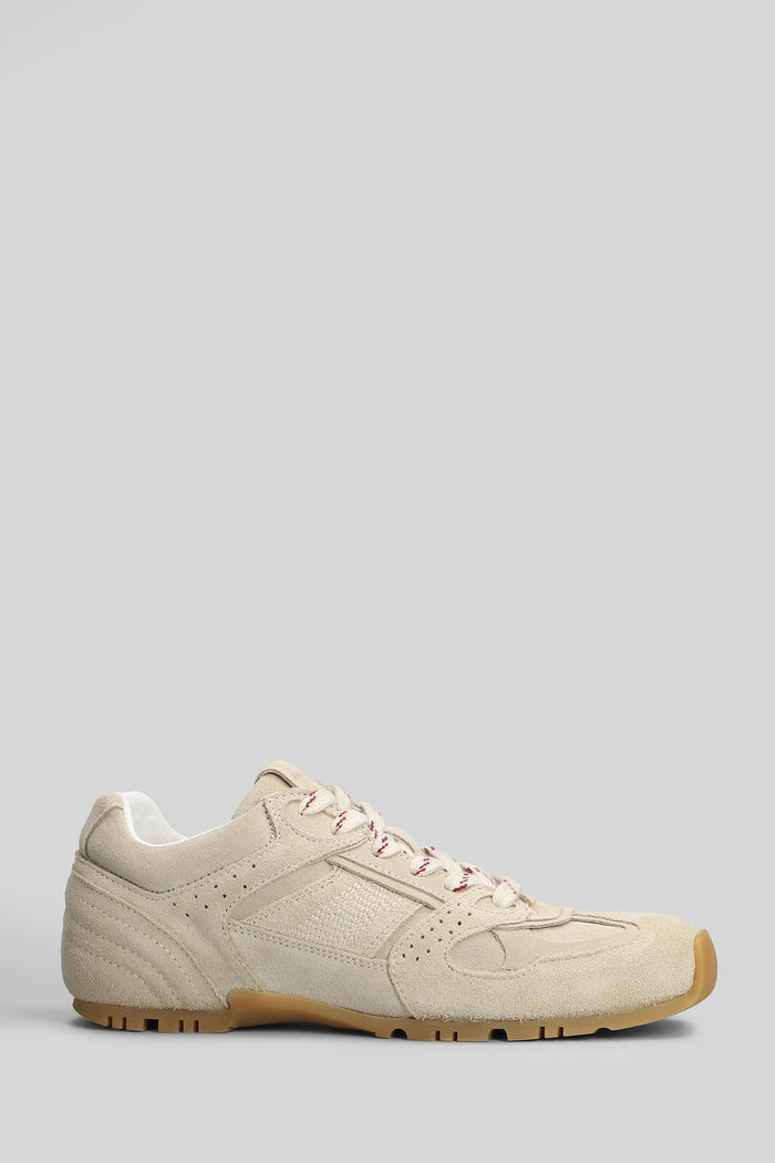 Tb.56 Sneakers in beige suede Scarpe