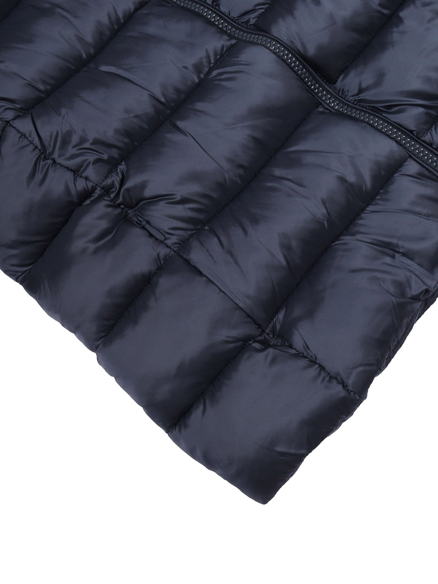 Bibi Hooded Jacket Blue Short Puffer