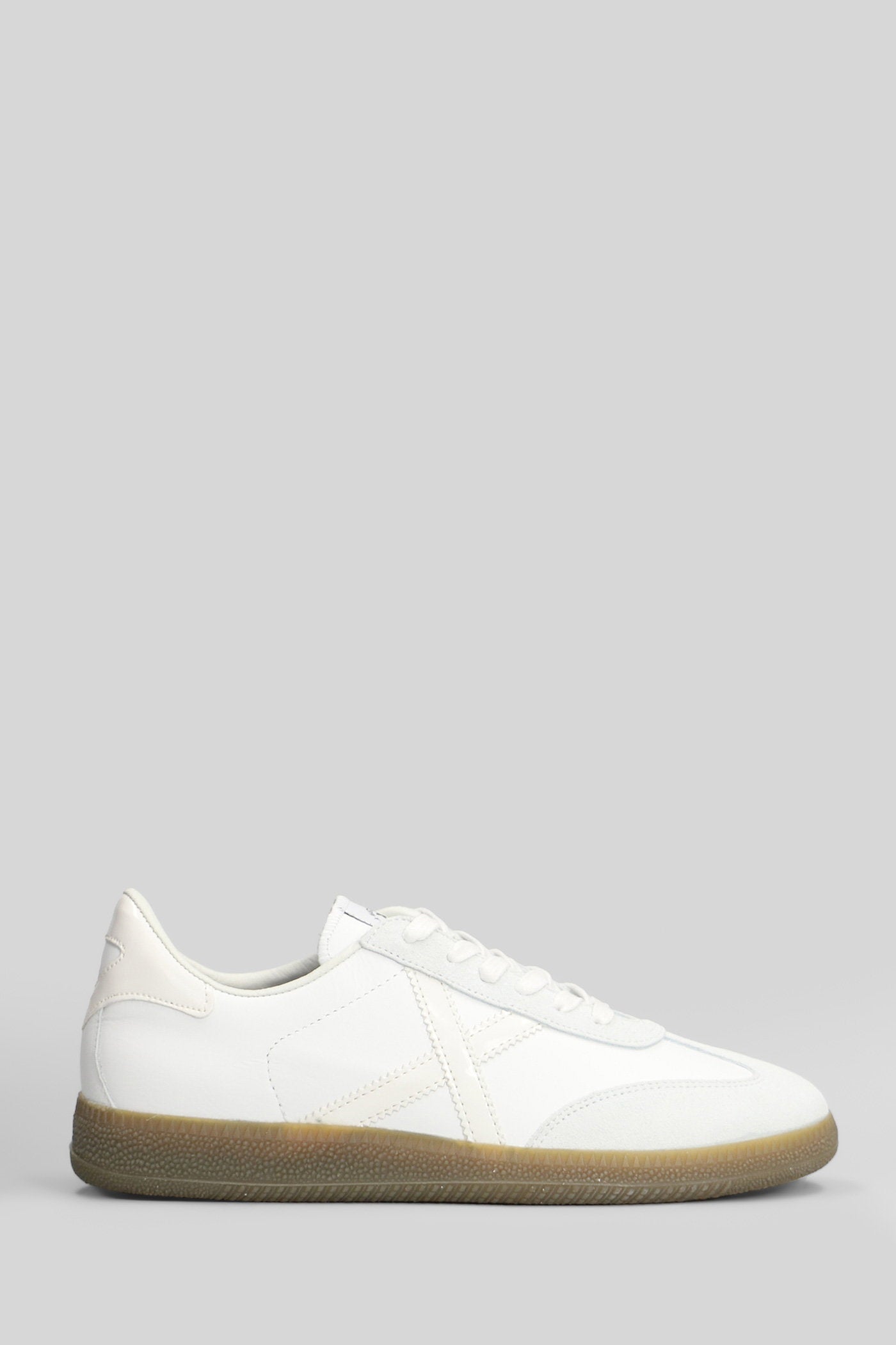 Barru 208 Sneakers in white suede and leather Scarpe
