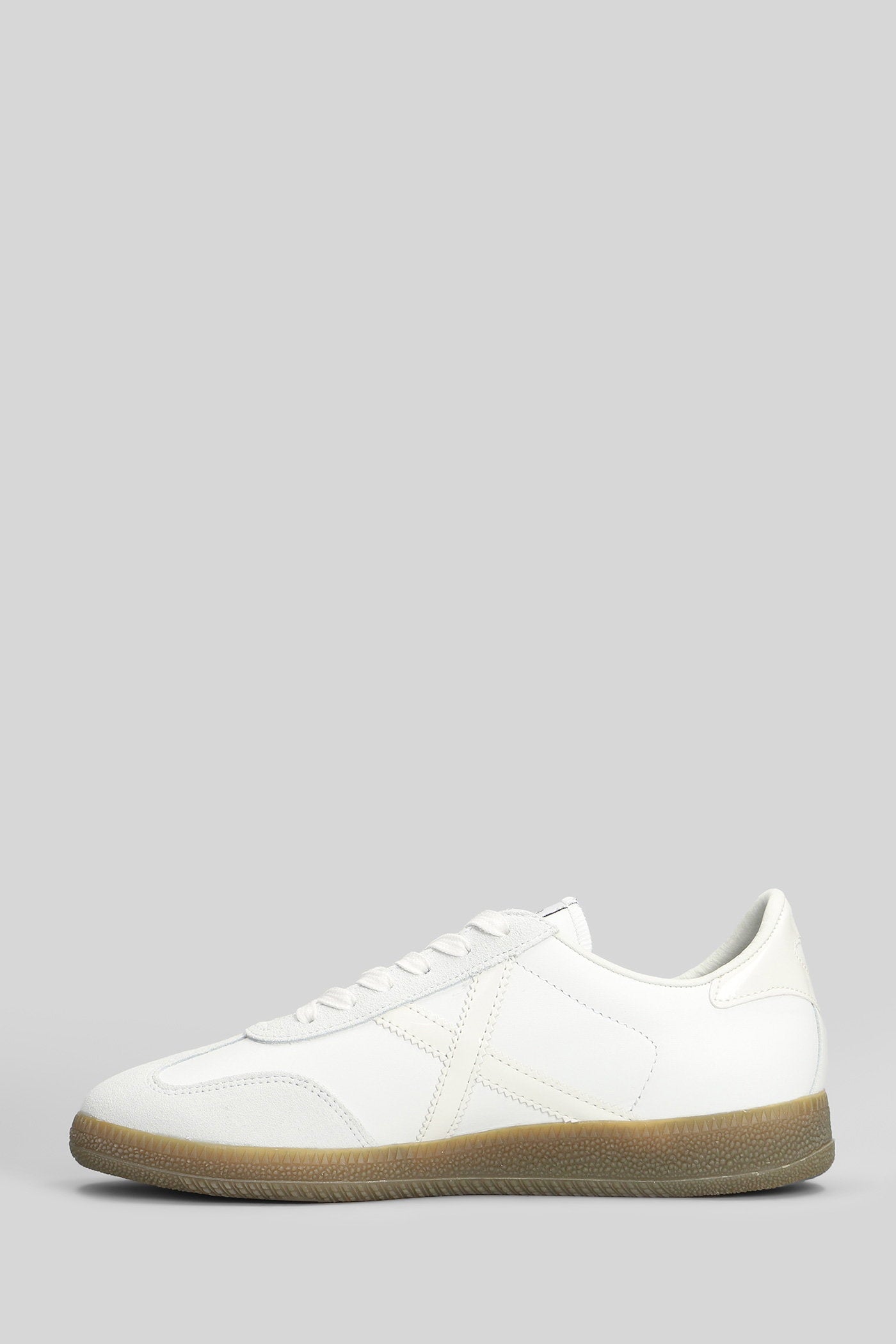 Barru 208 Sneakers in white suede and leather Scarpe