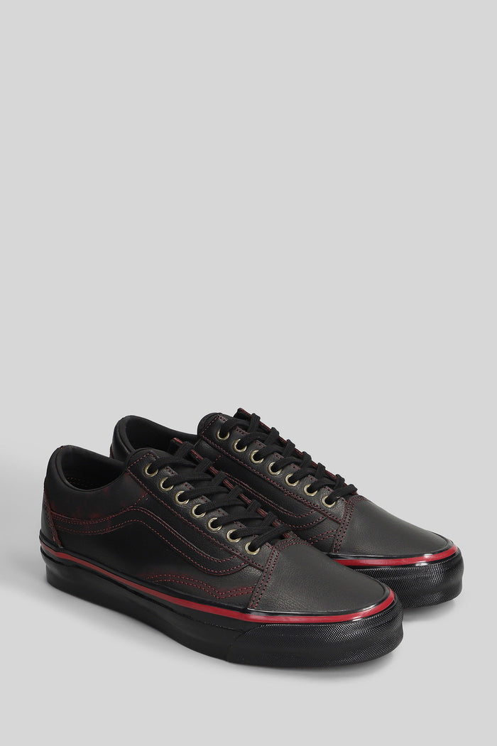 Lx old skool Sneakers in black leather Scarpe