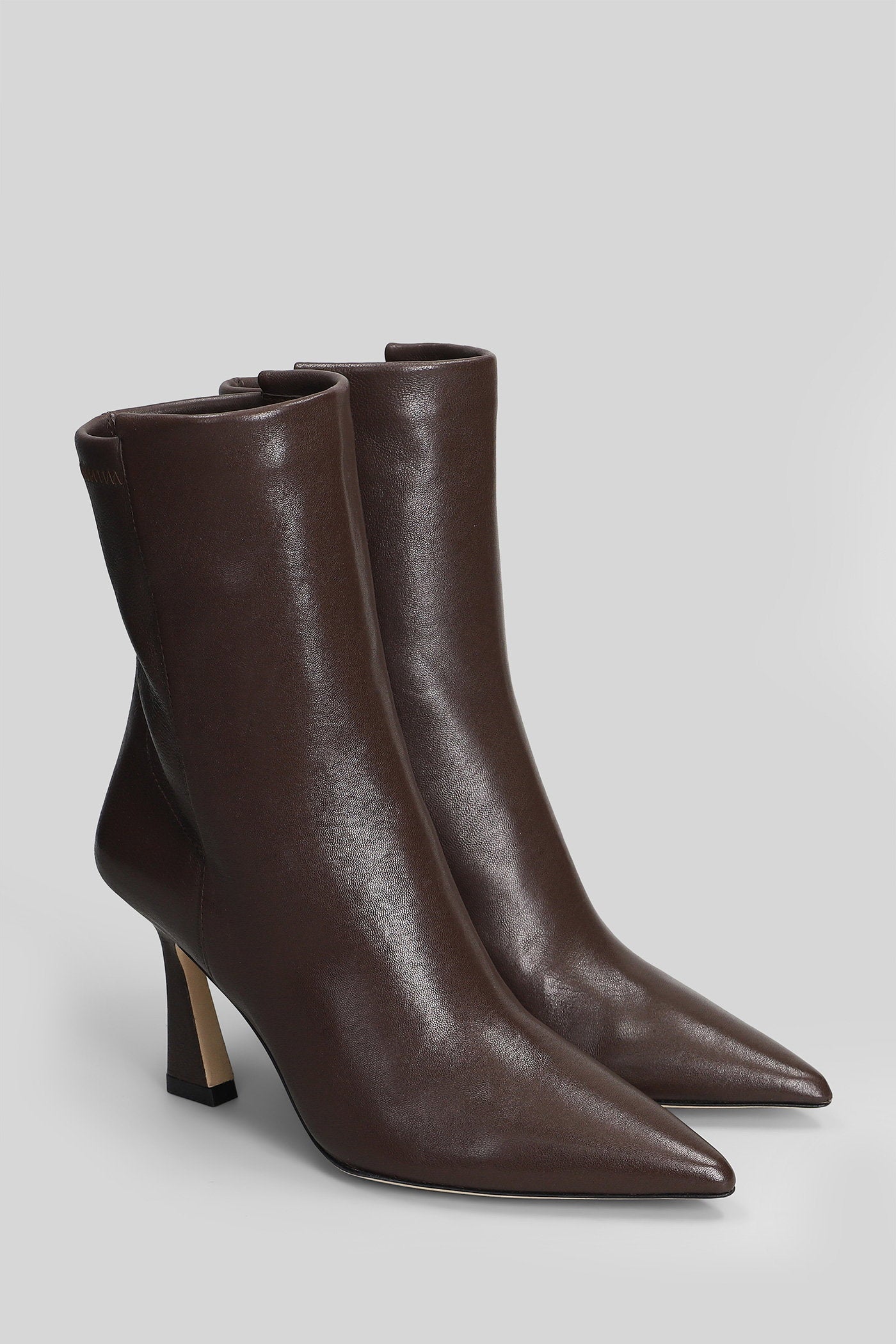 5050 vinnie High heels Ankle boots in brown leather Scarpe