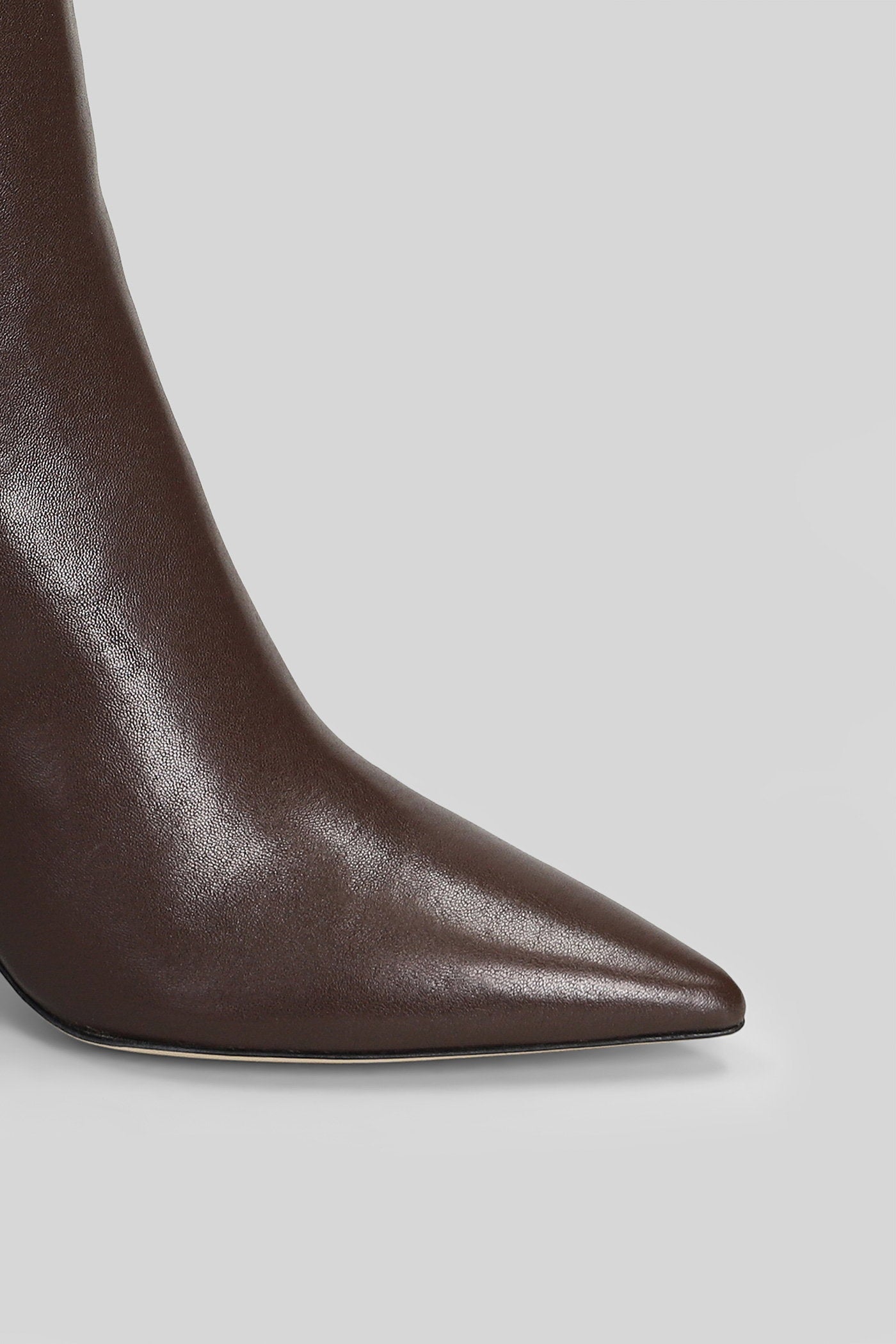 5050 vinnie High heels Ankle boots in brown leather Scarpe