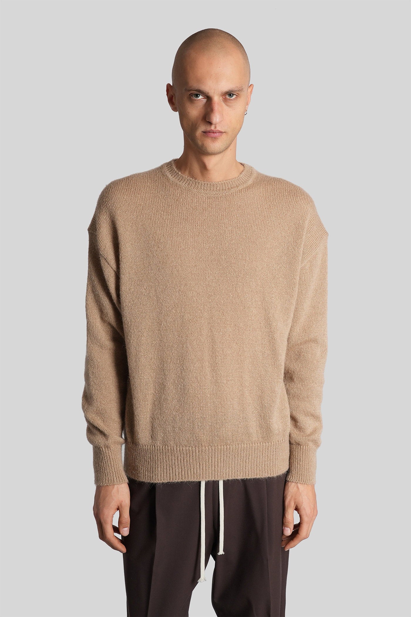 Knitwear in Camel wool Abbigliamento
