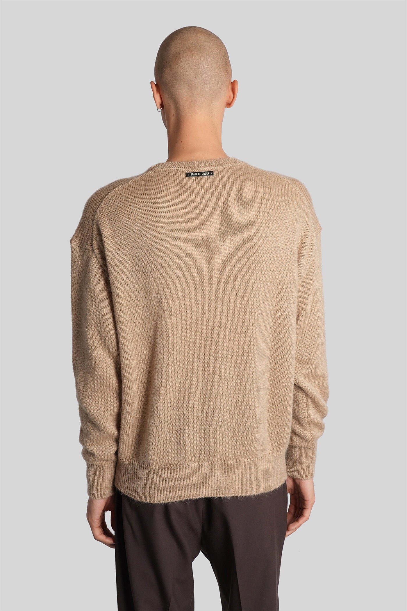 Knitwear in Camel wool Abbigliamento